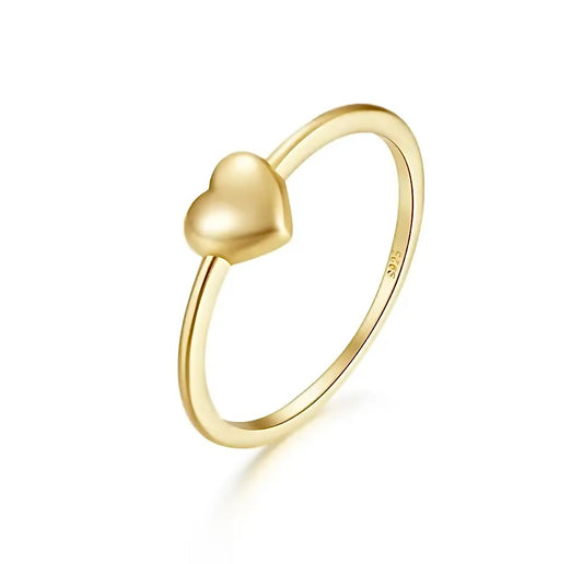 Mini heart ring