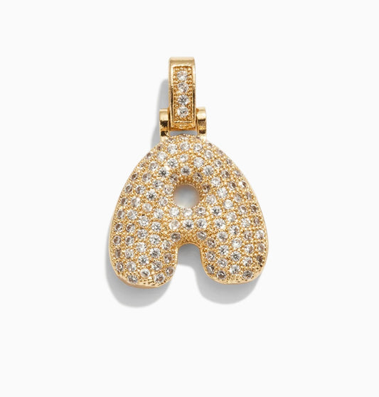 Bubble Initial Pendant